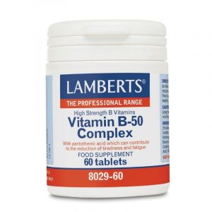 5055148400217 lamberts vitamin b 50 complex 60 tabs