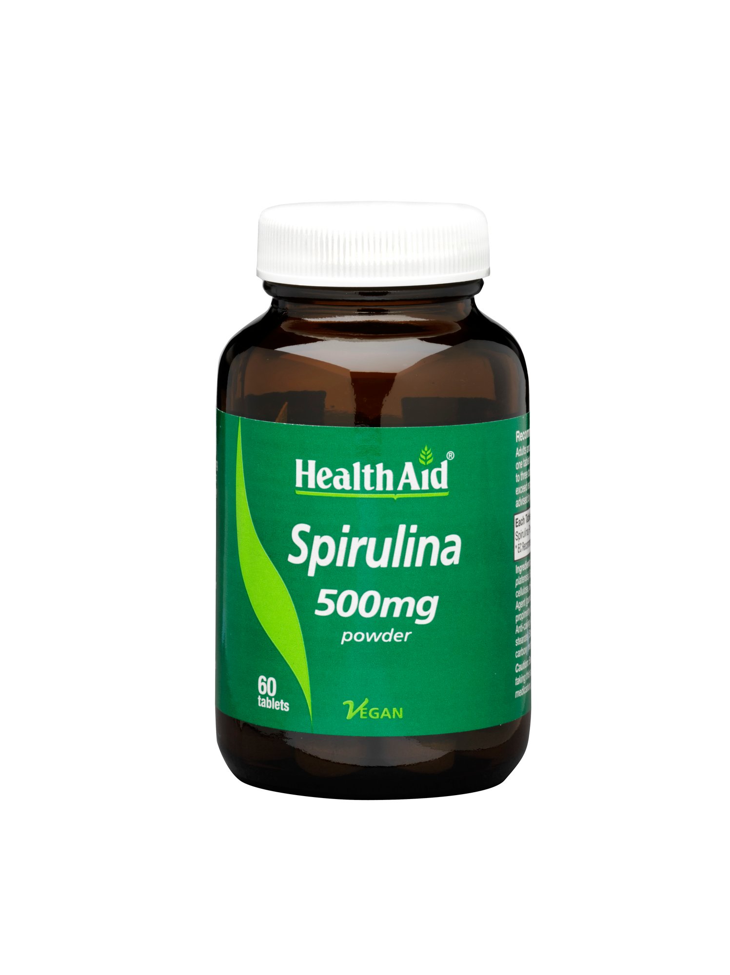 Spirulina 500MG 60 S TABS 5019781025152