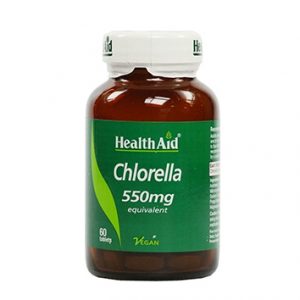 health aid chlorella 550mg 60 tabs e1622213766336