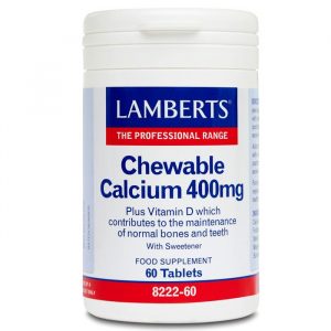 lamberts minerals chewable calcium 400mg