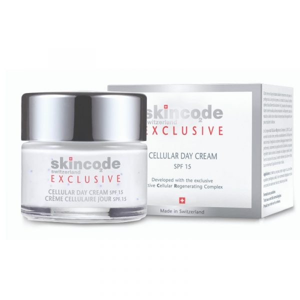 skincode exclusive cellular day cream spf 15 50 ml