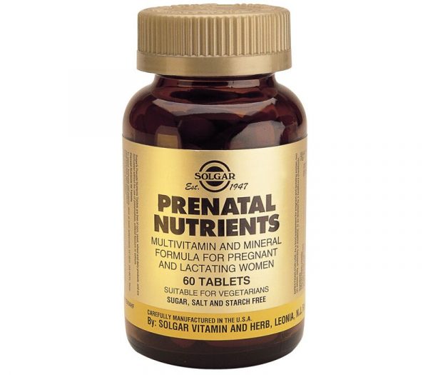 solgar parental nutrients tabs 60