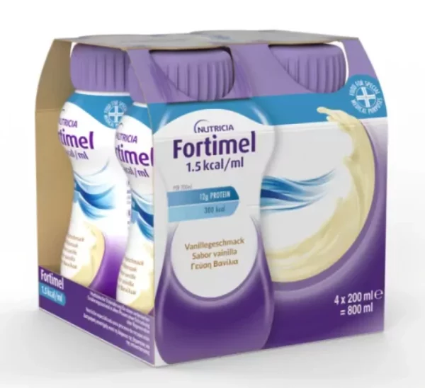 Nutricia Fortimel Extra Με Γεύση Βανίλια 4x200ml