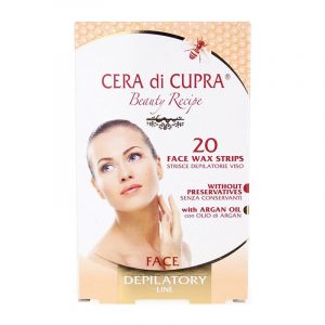 Cera di Cupra line hair removal cold wax strips face 20 pieces 800x800 1