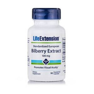 Life Extension Bilberry Extract 100Mg 90caps
