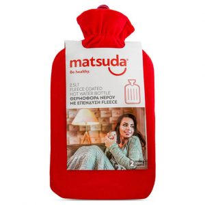 Matsuda Water Heaters with Fleece Lining Red 2.5lt