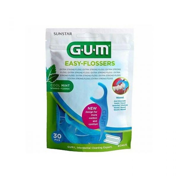 gum 890 easy flossers bag of 30 pieces1