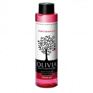 olivia fusion shower gel pomegranate 300ml