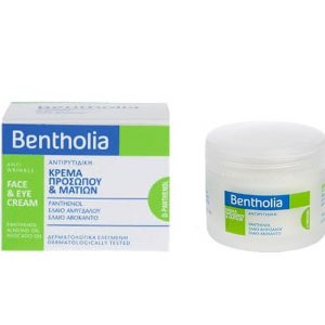 antiritidiki krema prosopou  mation bentholia anti wrinkle face  eyes cream 2x50ml