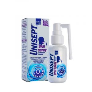 5205152015345 intermed unisept oral spray 50ml
